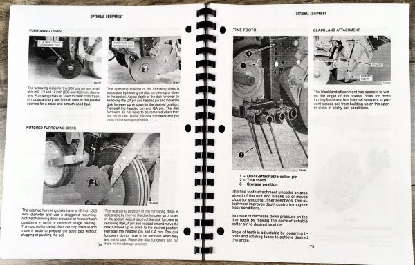 Case IH 900 Cyclo Air Trailin Planter Service Parts Operator Manual Set 12 16 Rw - Image 23