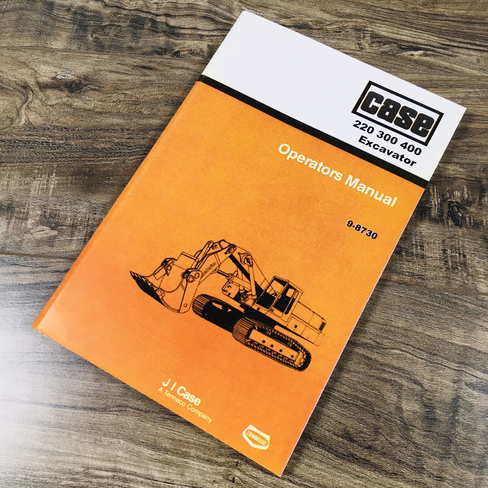 Case Poclain 220 300 400 Excavator Operators Manual Owners Book Maintenance