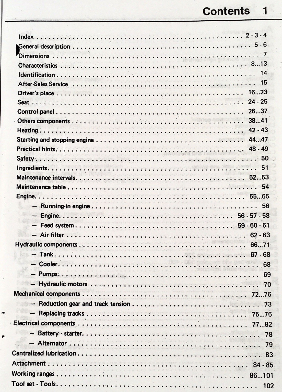 Case Poclain 220 300 400 Excavator Operators Manual Owners Book Maintenance - Image 2