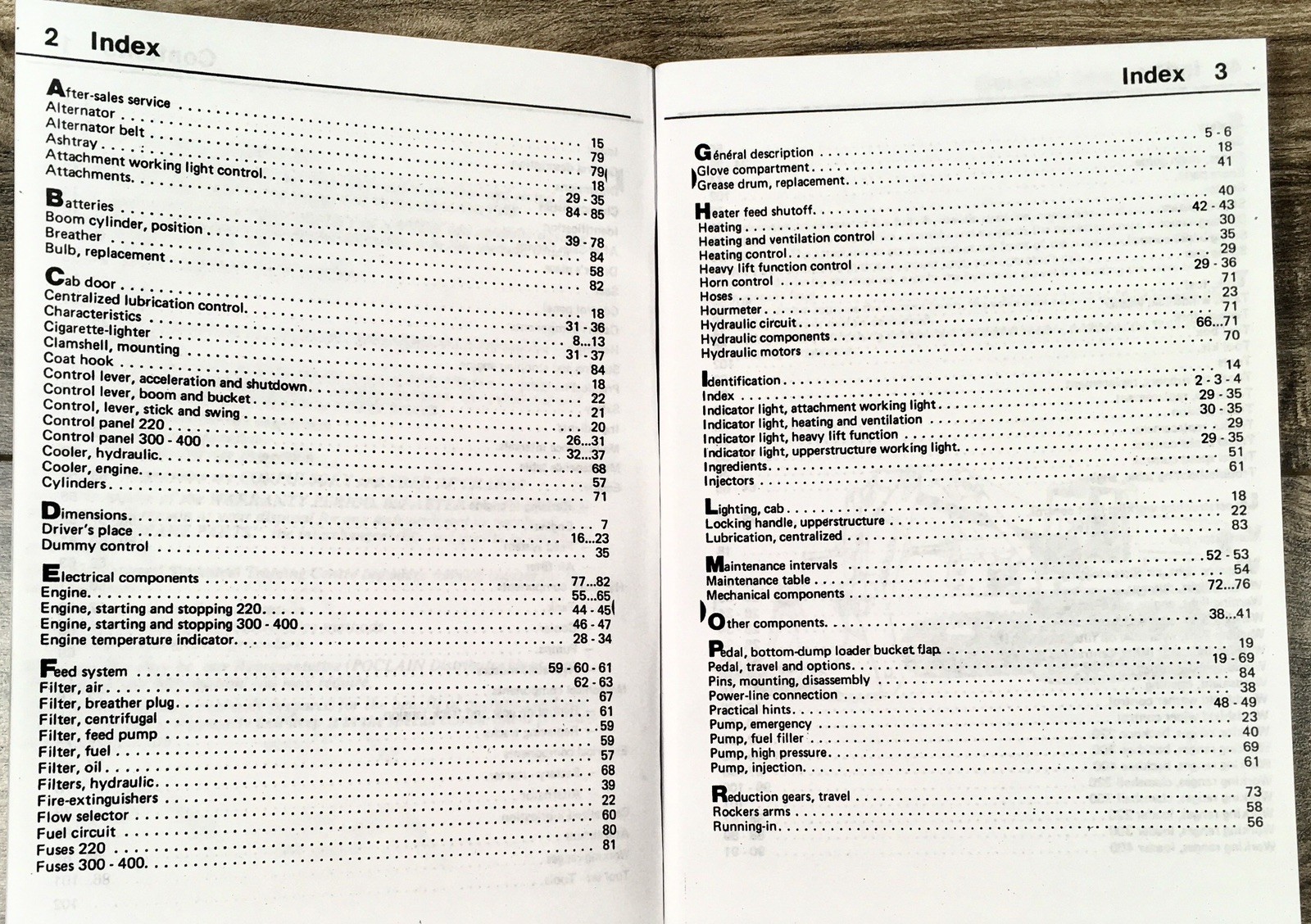 Case Poclain 220 300 400 Excavator Operators Manual Owners Book Maintenance - Image 3