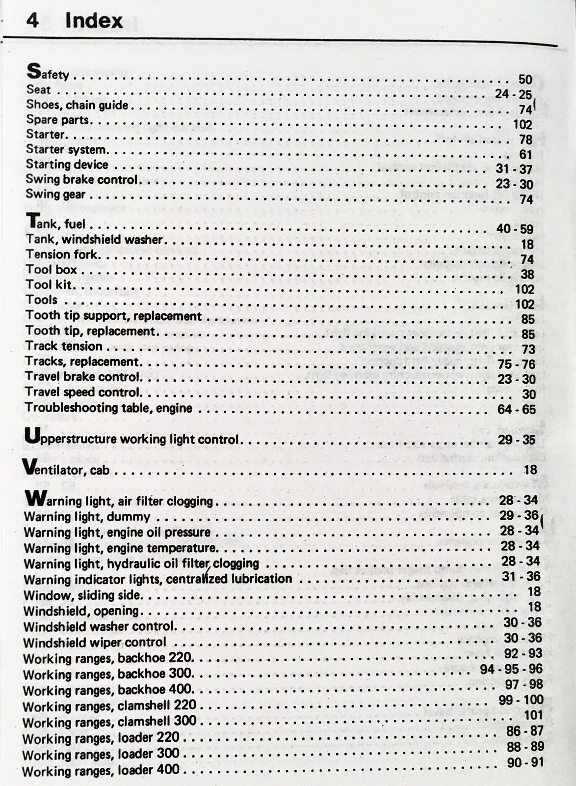 Case Poclain 220 300 400 Excavator Operators Manual Owners Book Maintenance - Image 4