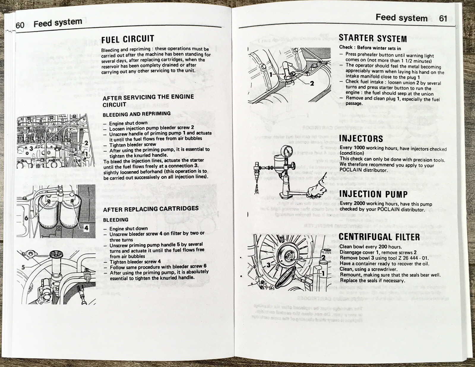 Case Poclain 220 300 400 Excavator Operators Manual Owners Book Maintenance - Image 7