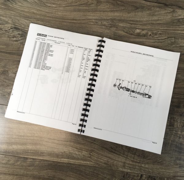 Kubota L345DT Tractor Service Manual Parts Catalog Operators Repair Workshop - Image 22