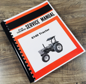 Allis Chalmers 6140 Tractor Service Manual Repair Shop Technical Book Overhaul