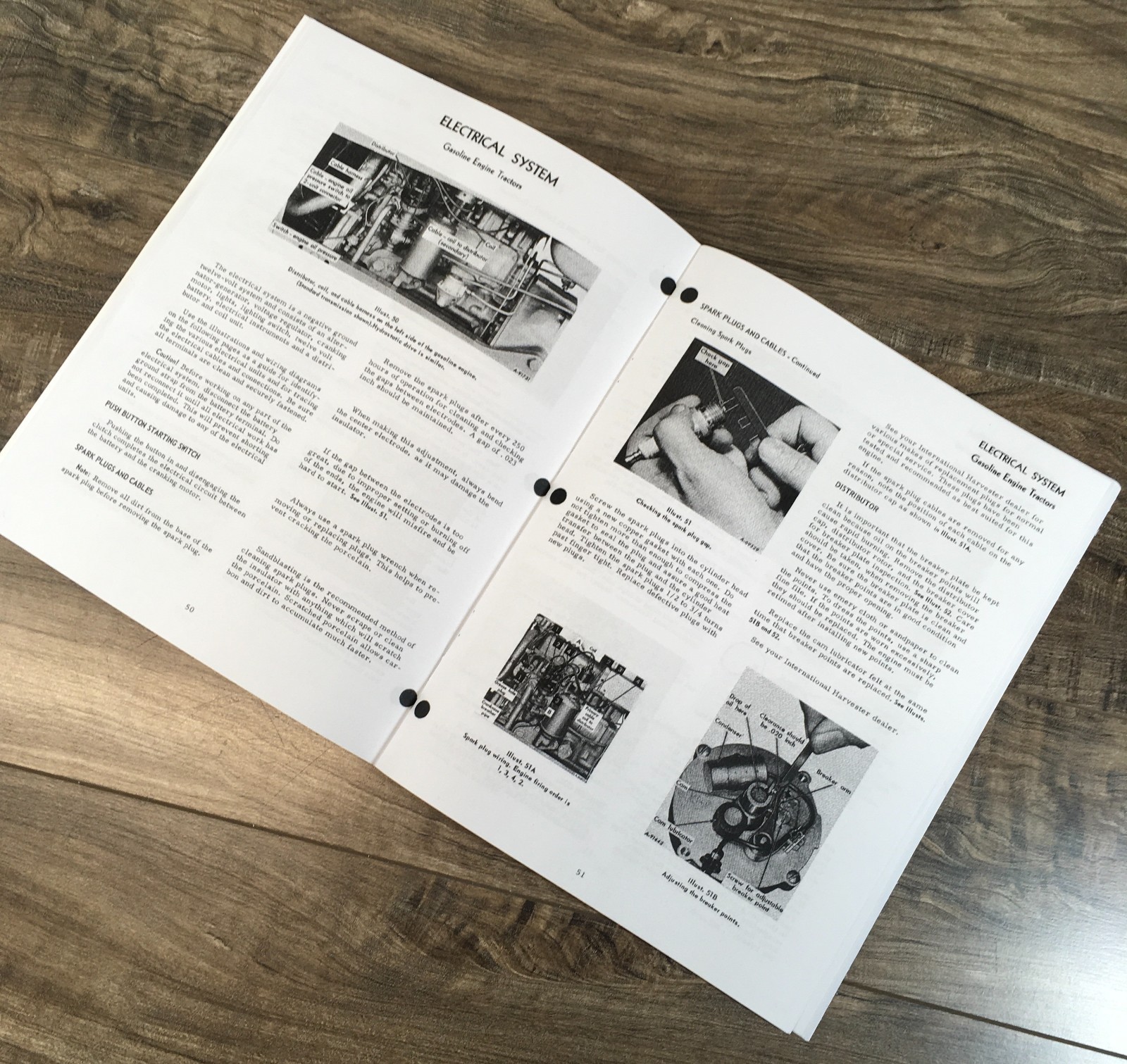 International 2544 Industrial Tractor Service Parts Operators Manual Set Repair - Image 7