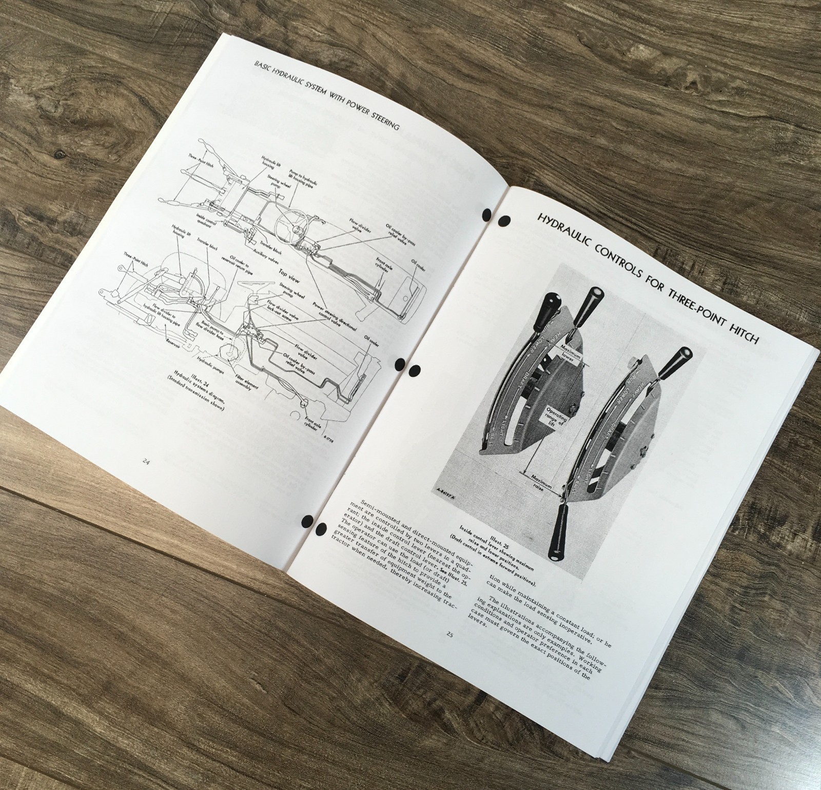 International 2544 Industrial Tractor Service Parts Operators Manual Set Repair - Image 10