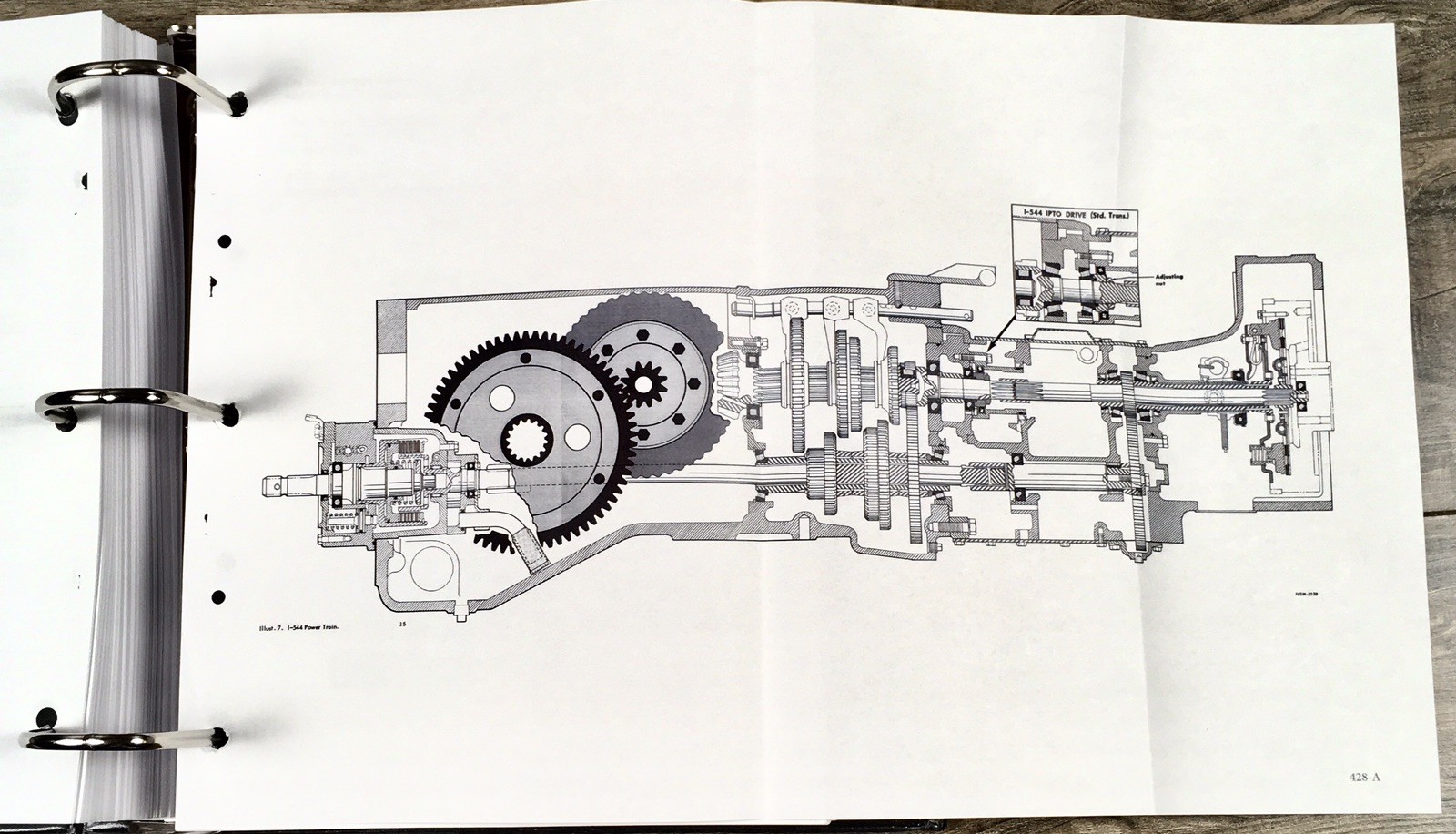 International 2544 Industrial Tractor Service Parts Operators Manual Set Repair - Image 15