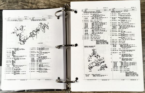 International 2544 Industrial Tractor Service Parts Operators Manual Set Repair - Image 24