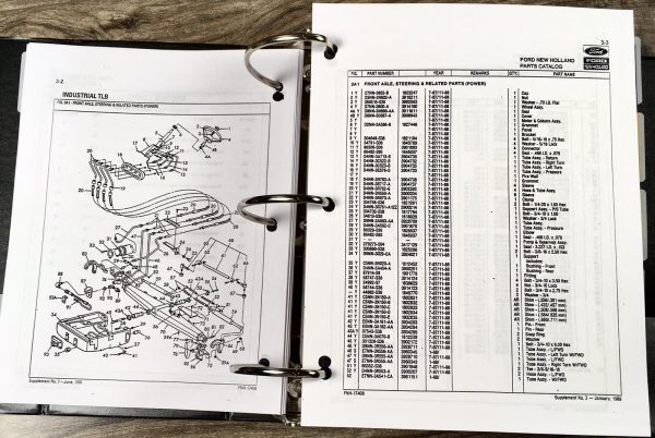 Ford 455C Tractor Loader Backhoe Service Parts Operators Manual Repair Set Owner - Image 21