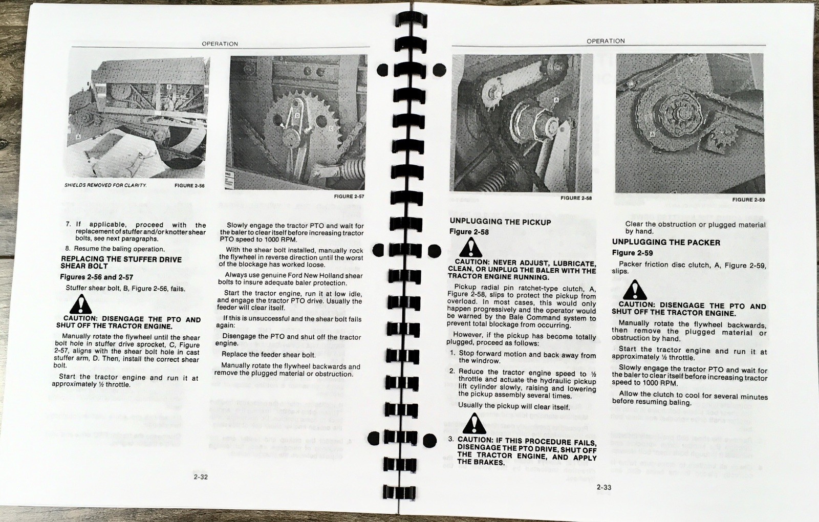 New Holland 2000 Baler Operators Manual Owners Book Maintenance - Image 5