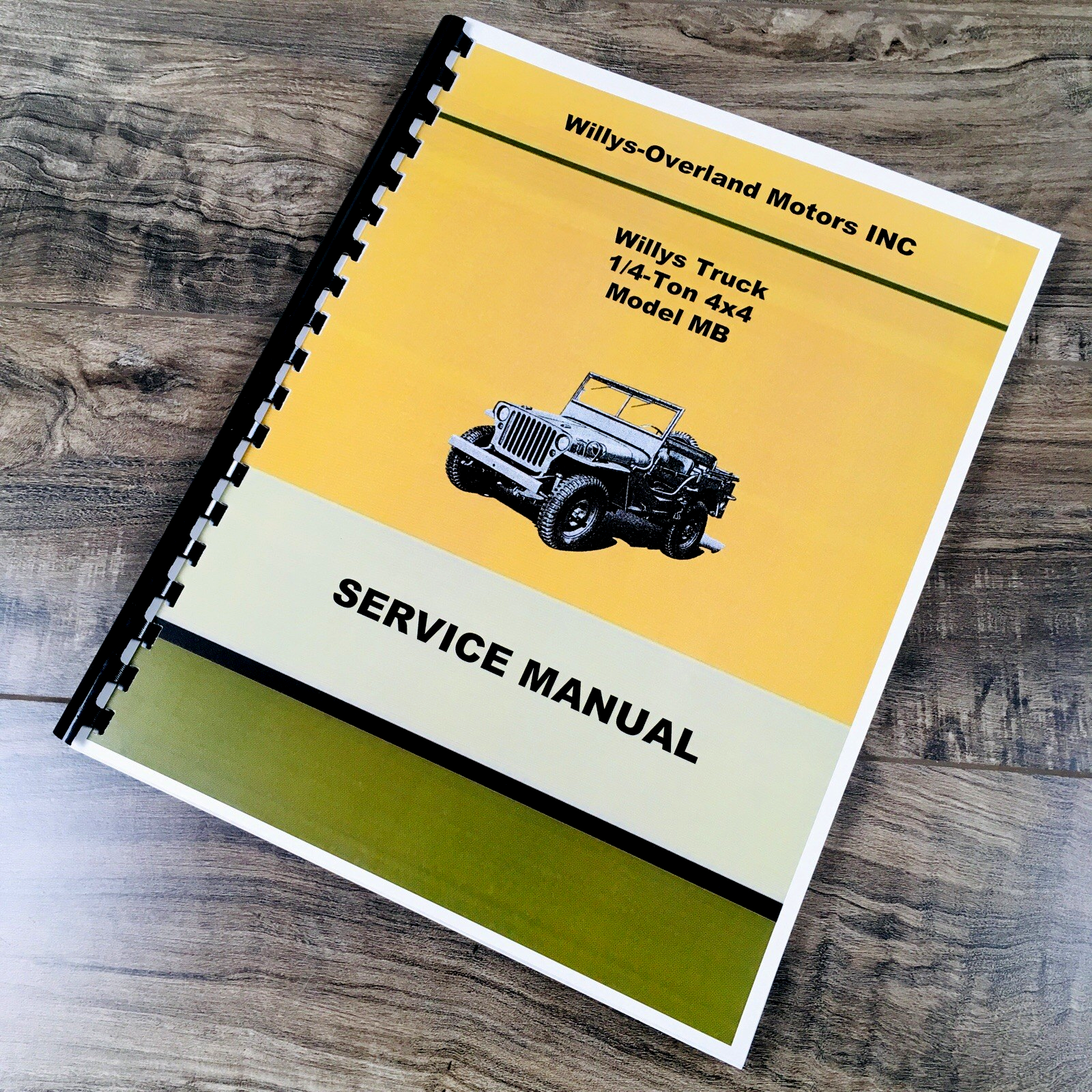 Service Maintenance Manual Jeep Willys MB Ford GPW 1/4 Ton Repair Shop TM 9-803