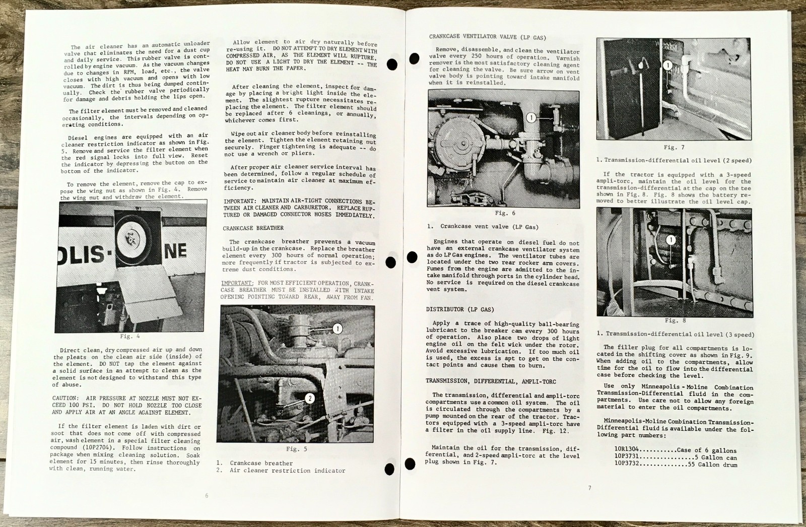 Minneapolis Moline G-1000 G1000 Tractor Parts Operators Manual Set Catalog Owner - Image 3