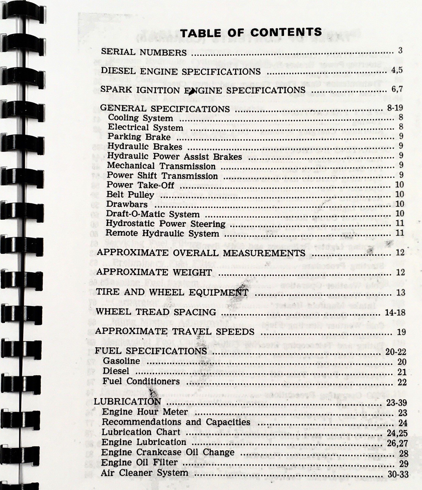 Case 970 Tractor Operators Manual Owners Book Maintenance Starting w/ 8693001- - Image 2