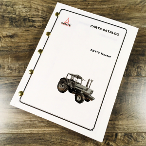 Deutz Fahr DX110 Tractor Parts Manual Catalog Book Assembly Schematics Exploded