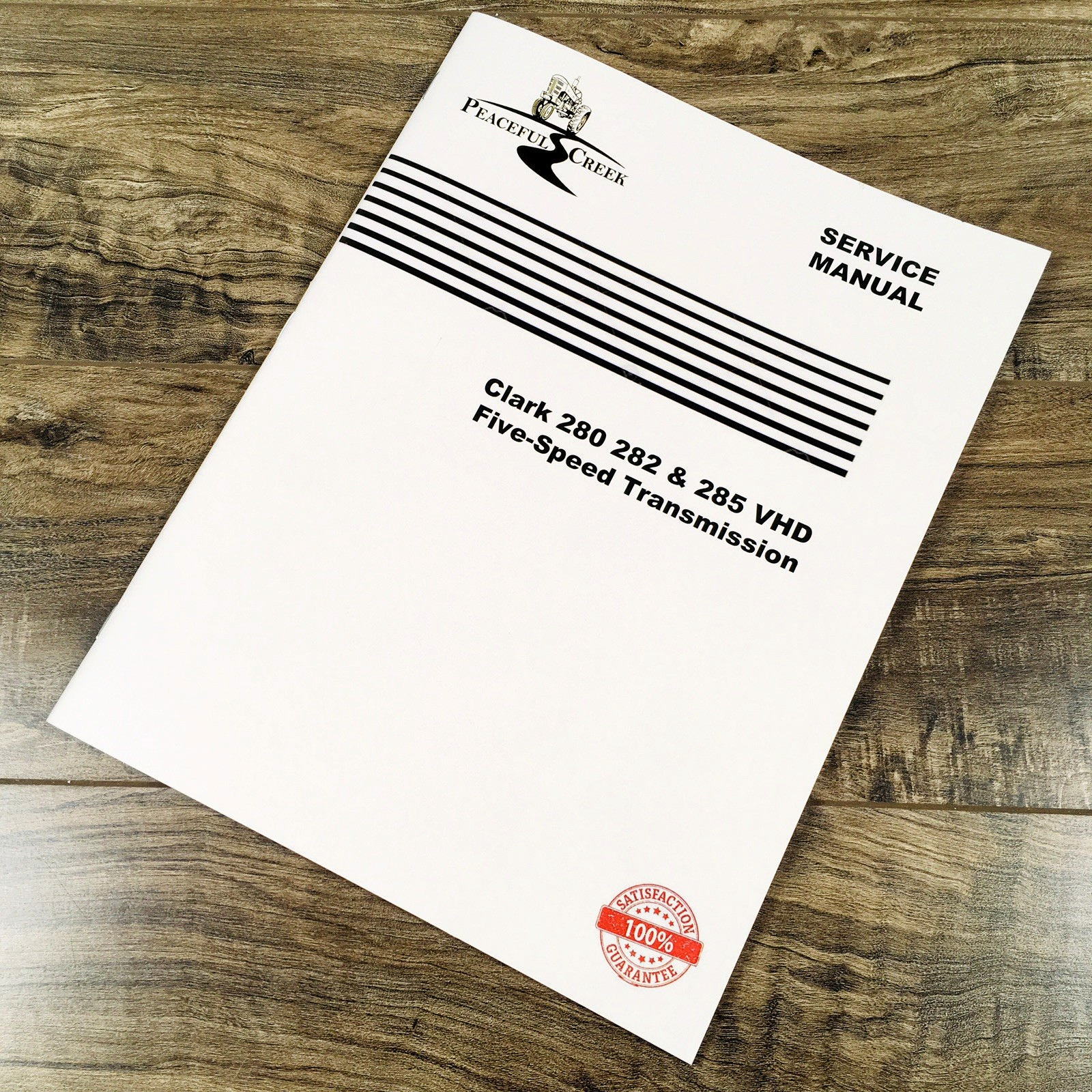 Clark 280 282 285 VHD Five Speed Transmission Maintenance & Service Manual