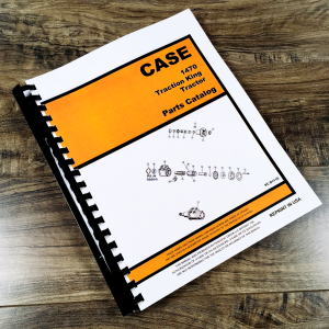 Case 1470 Tractor Parts Manual Catalog Book Assembly Schematic Traction King