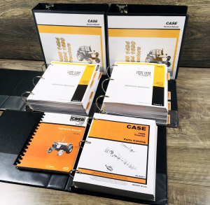 Case 1494 Tractor Service Manual Parts Catalog Operators Owners Repair Shop Set