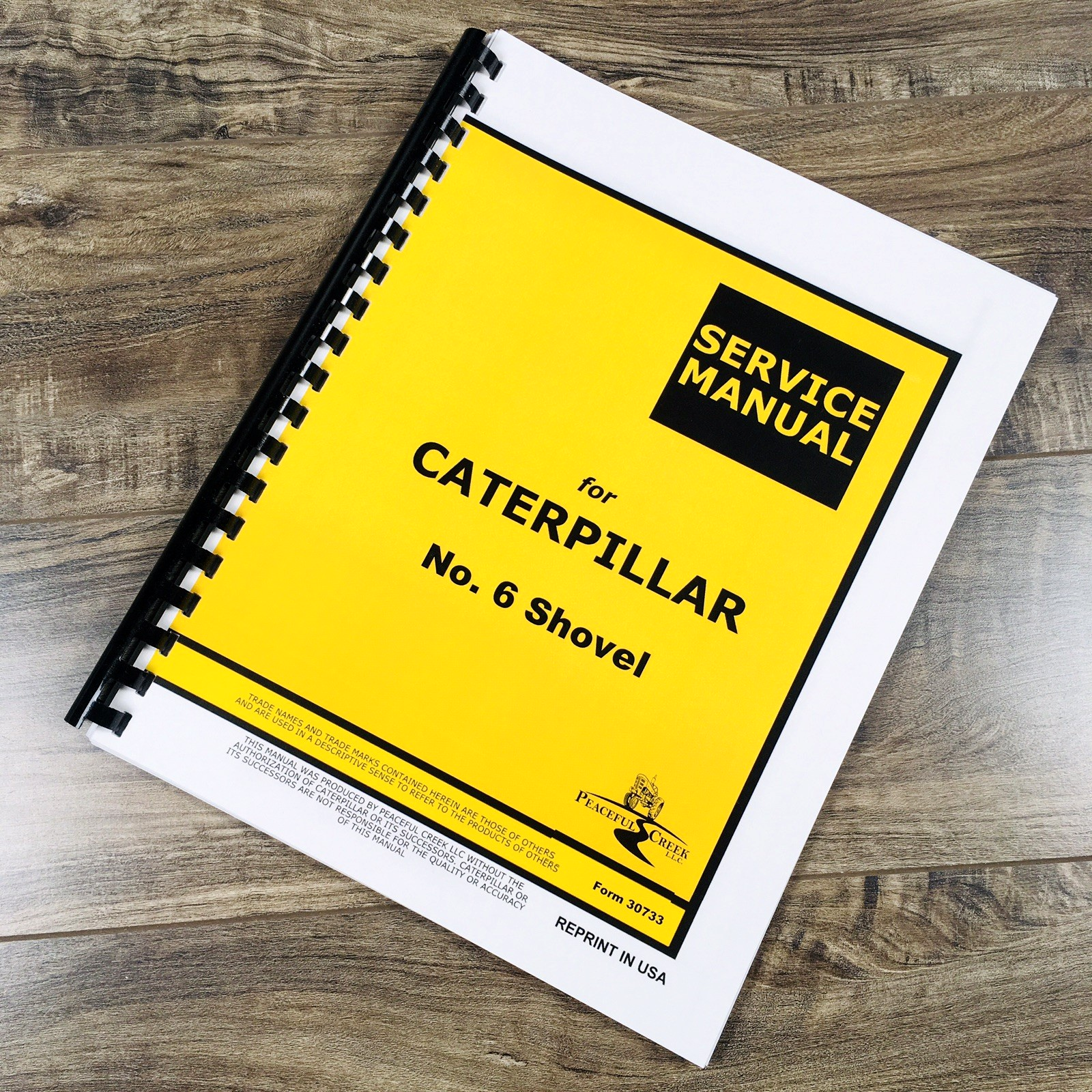 Service Manual For Caterpillar No. 6 Shovel Loader Technical Workshop Book