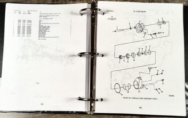 Service Manual Parts Catalog Set For M1028A1 4X4 1-1/4 Ton Tactical Truck - Image 24