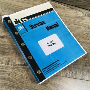 Master International B-275 Service Manual Repair Shop Book Workshop 15 volumes