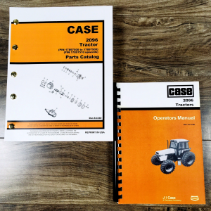 Case 2096 Tractor Parts Catalog Operators Manual Owner Set 17897500-17897505