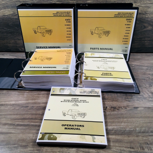 Service Parts Operators Manual Set For M1028A1 4X4 1-1/4 Ton Tactical Truck