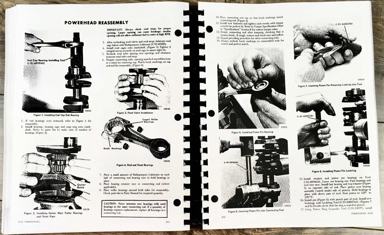 Mercury Marine Outboard Mark 55H 40H 30H 20H Merc 110 402 Service Manual - Image 10