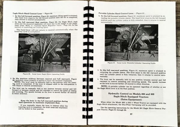 Case 800B 801B 802B 803B Diesel Wheel Tractor Service Manual Parts Operators Set - Image 21