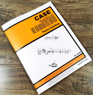 Case 222 Compact Garden Tractors Parts Catalog Manual 9658189 Thru 9681169