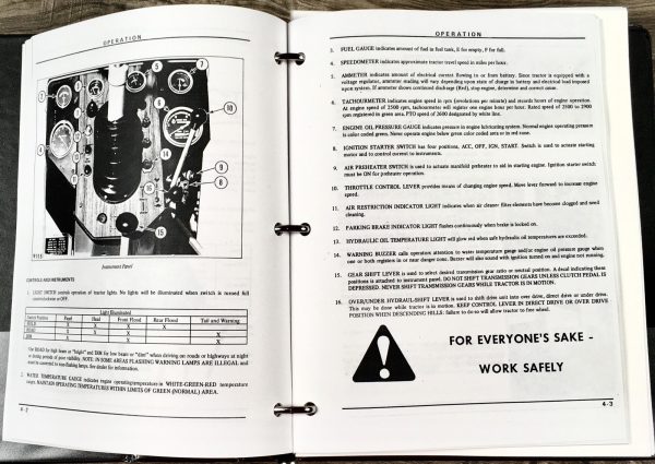 Oliver 2255 Tractor Service Parts Operators Manual Set Repair Workshop Owners - Image 22