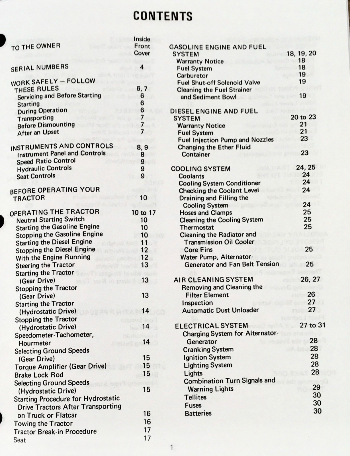 International 86 Hydro 686 Diesel Tractor Service Parts Operators Manual w D-310 - Image 6