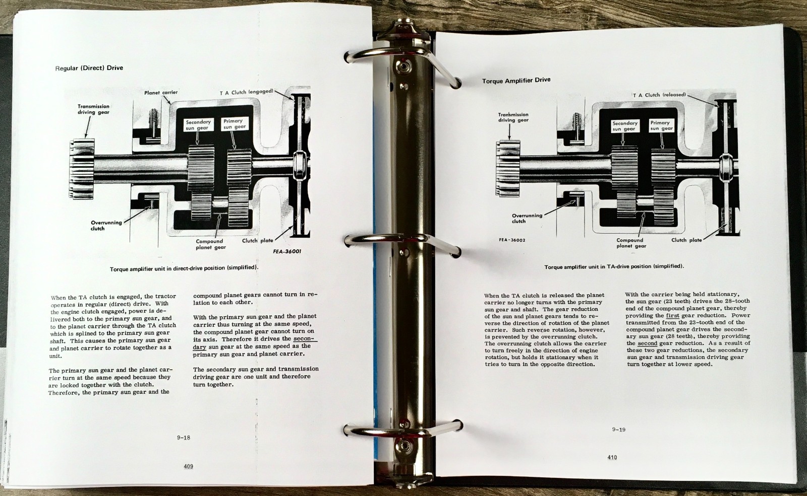 International 86 Hydro 686 Diesel Tractor Service Parts Operators Manual w D-310 - Image 14