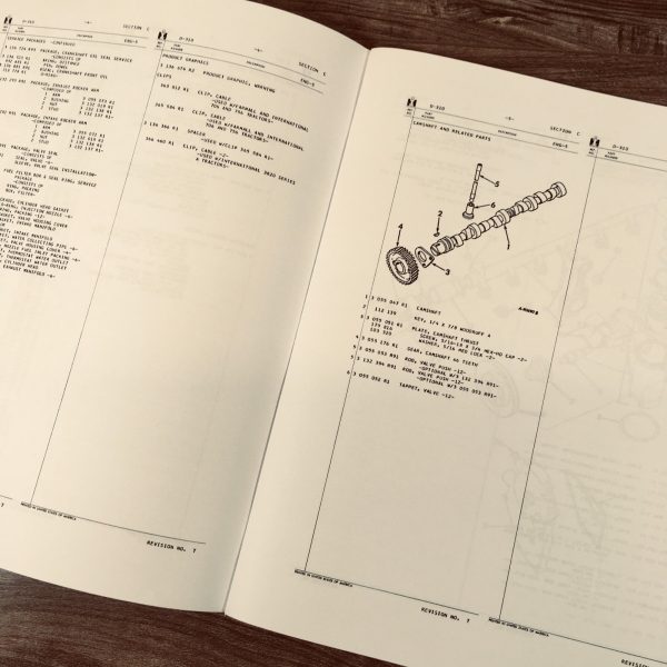 International 86 Hydro 686 Diesel Tractor Service Parts Operators Manual w D-310 - Image 21