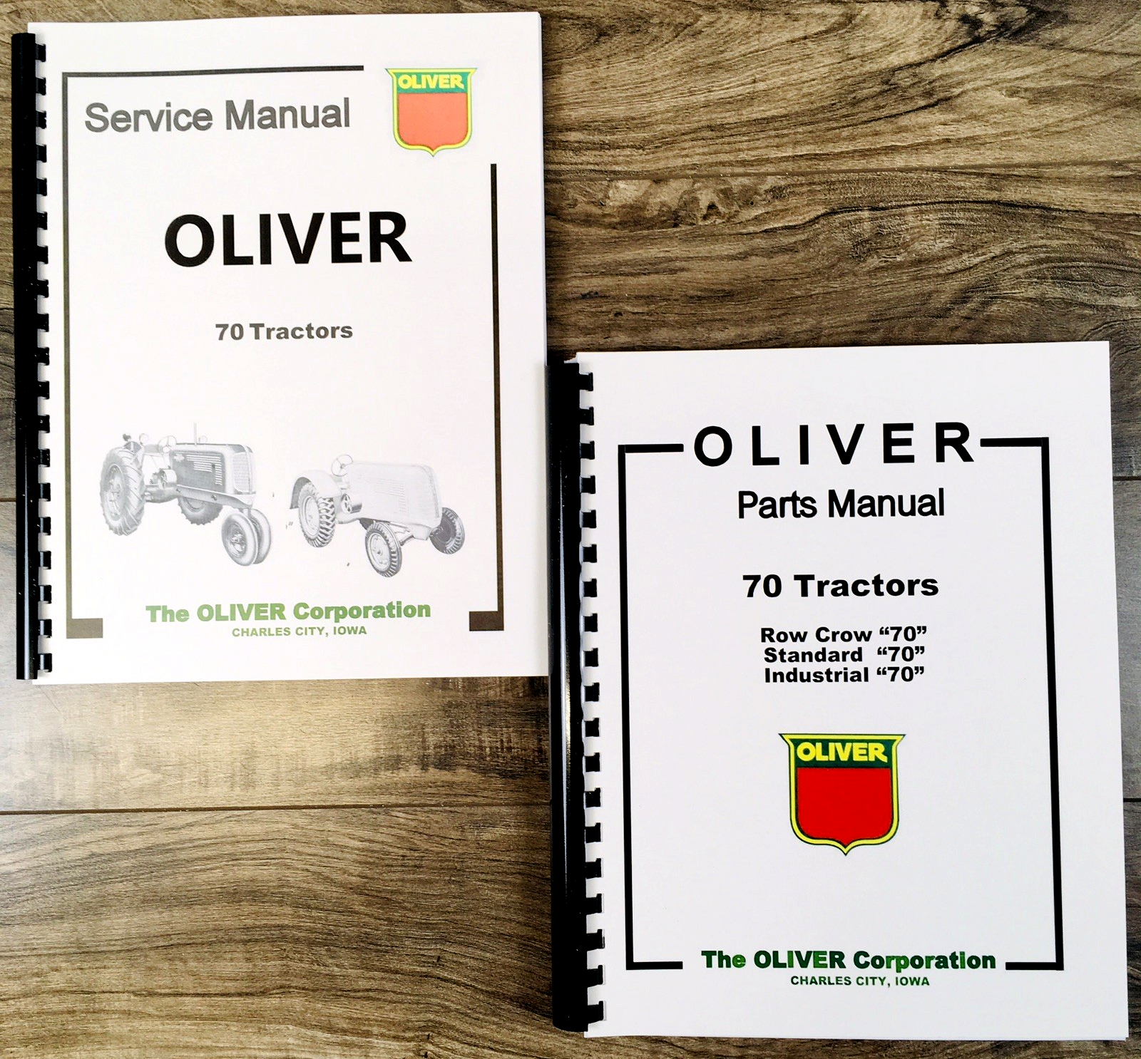 Oliver 70 Tractor Service Parts Manual Set Repair Workshop Shop Book Catalog