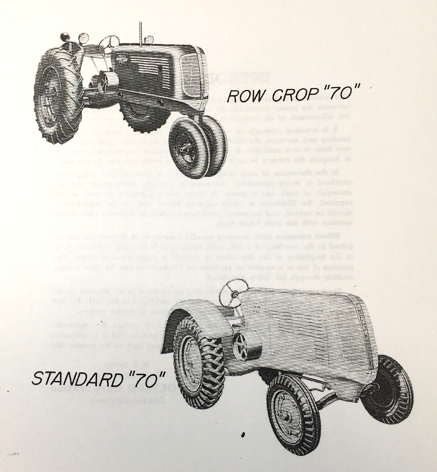 Oliver 70 Tractor Service Parts Manual Set Repair Workshop Shop Book Catalog - Image 3