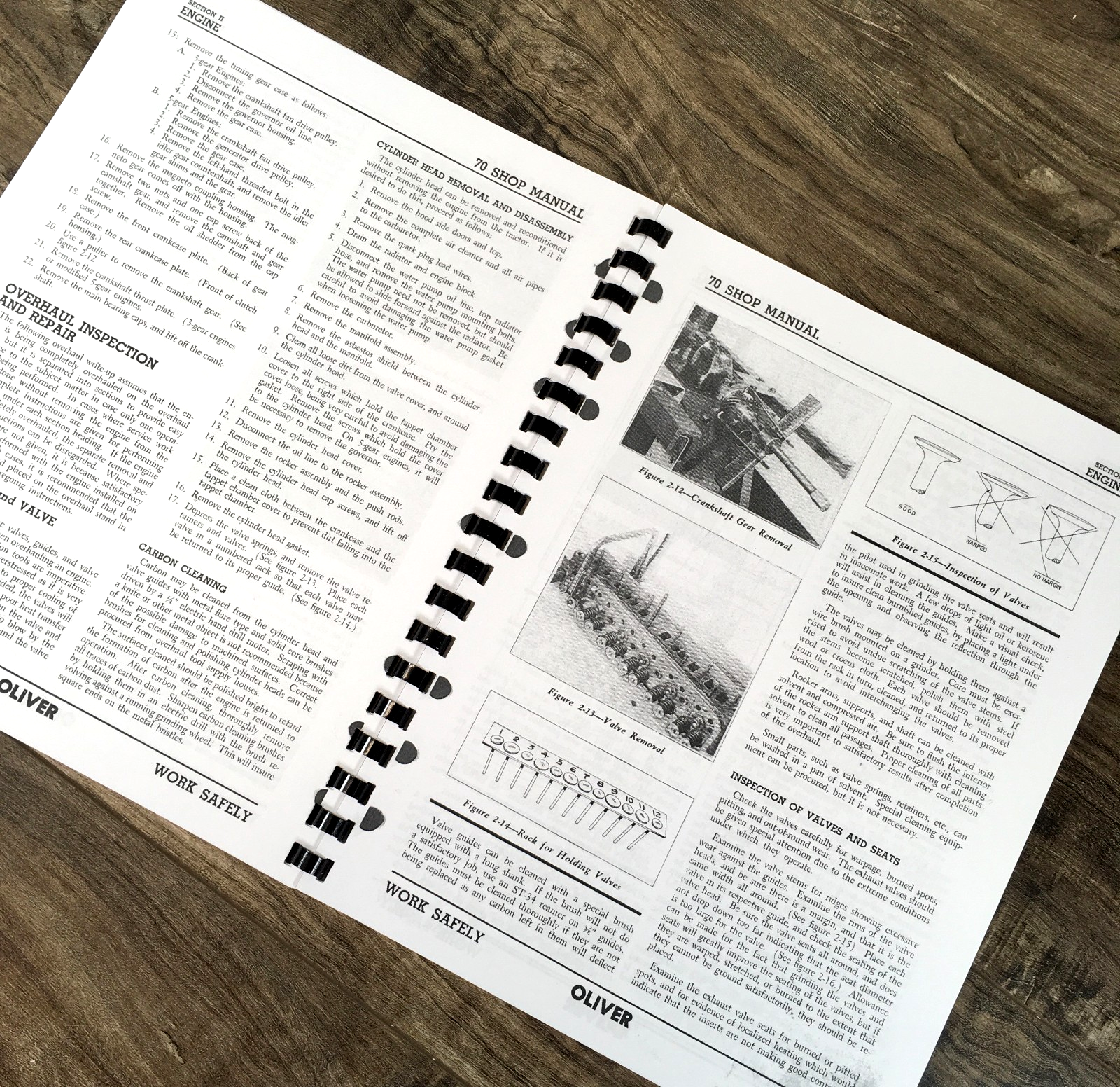 Oliver 70 Tractor Service Parts Manual Set Repair Workshop Shop Book Catalog - Image 5