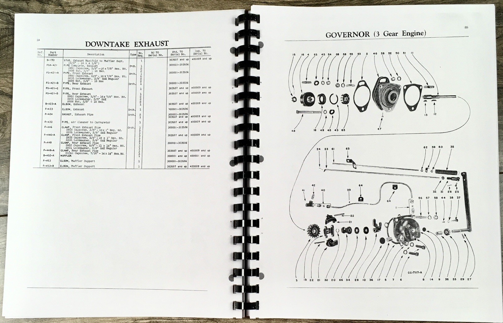 Oliver 70 Tractor Service Parts Manual Set Repair Workshop Shop Book Catalog - Image 10