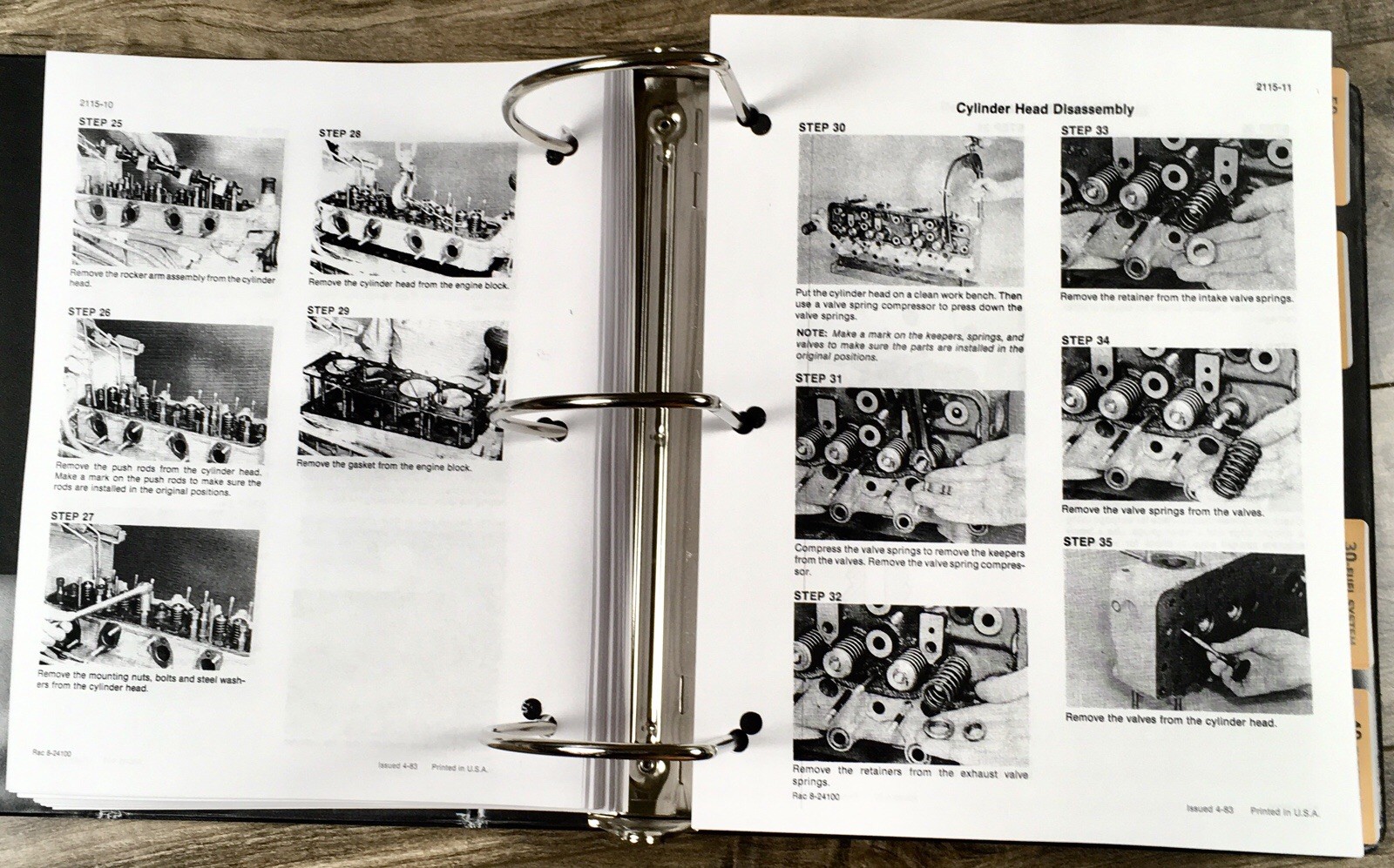 Case 1294 Tractor Service Manual Parts Catalog Repair Shop Set Workshop Book - Image 12