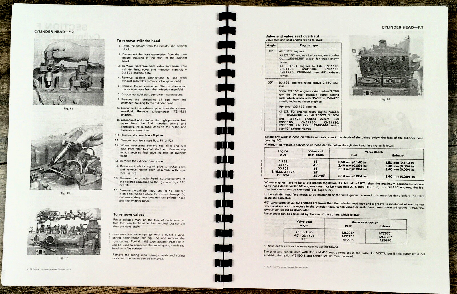Service Manual for Perkins D3.152M 3HD46 Marine Diesel Engine Repair Shop Book - Image 4