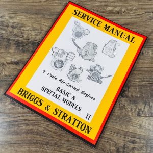 Briggs Stratton 80131 80151 80301 80331 80351 60501 60701 Engine Service Manual