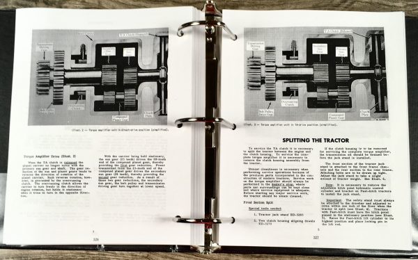 International 340 Diesel Tractor Service Parts Operators Manual Set Repair Shop - Image 23