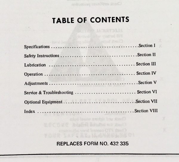 Oliver 2255 Tractor Service Parts Operators Manual Set Repair Workshop Shop Book - Image 21