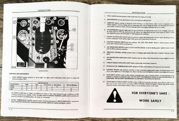 Oliver 2255 Tractor Service Parts Operators Manual Set Repair Workshop Shop Book - Image 23