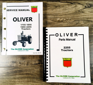 Oliver 2255 Tractor Service Parts Catalog Manual Set Repair Workshop Shop Book