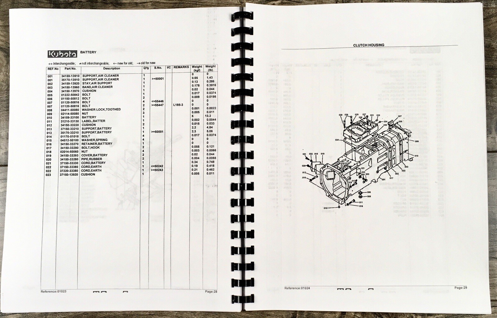 Kubota L185F L185 2wd Tractor Service Manual Parts Operators Workshop Owners Set - Image 17