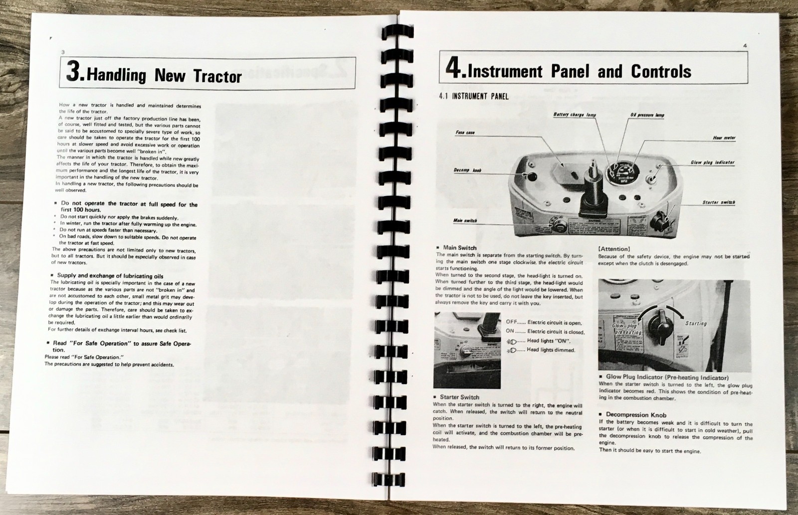 Kubota L185F L185 2wd Tractor Service Manual Parts Operators Workshop Owners Set - Image 19