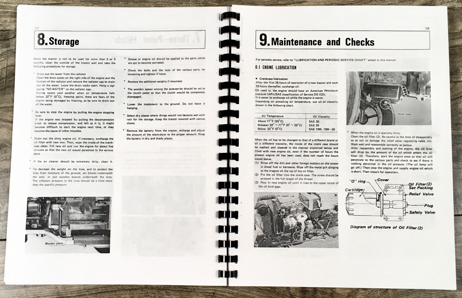 Kubota L185DT L185 4wd Tractor Workshop Service Manual Parts Catalog Operators - Image 16