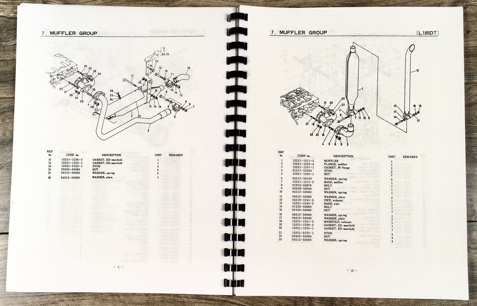 Kubota L185 L185D L185F Tractor Operators Manual Owners Book Maintenance - Image 7