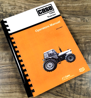 Case David Brown 1594 Tractor Operators Manual Owners Book Maintenance