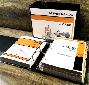 Case David Brown 1394 Tractor Service Manual Parts Catalog Repair Shop Set